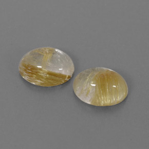  ct natürliche gelber Rutilquarz-Edelsteine, Transparent, Transparent / Lichtdurchlässig