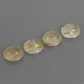  ct natürliche gelber Rutilquarz-Edelsteine, Transparent, Transparent / Lichtdurchlässig