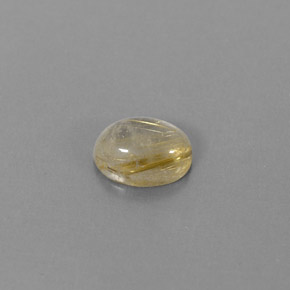 1,61 ctw natürlicher gelber Rutilquarz, Transparent, Transparent / Lichtdurchlässig