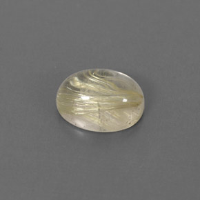 1,60 ctw natürlicher gelber Rutilquarz, Transparent, Transparent / Lichtdurchlässig