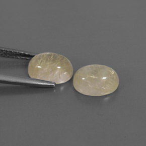  ct natürliche gelber Rutilquarz-Edelsteine, Transparent, Transparent / Lichtdurchlässig