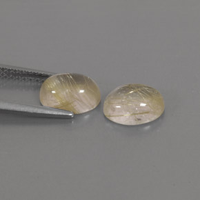  ct natürliche gelber Rutilquarz-Edelsteine, Transparent, Transparent / Lichtdurchlässig