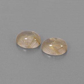 ct natürliche gelber Rutilquarz-Edelsteine, Transparent, Transparent / Lichtdurchlässig