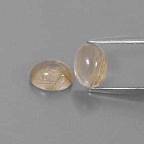  ct natürliche gelber Rutilquarz-Edelsteine, Transparent, Transparent / Lichtdurchlässig