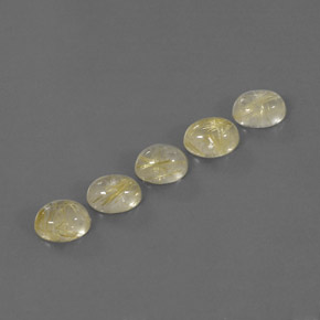  ct natürliche gelber Rutilquarz-Edelsteine, Transparent, Transparent / Lichtdurchlässig