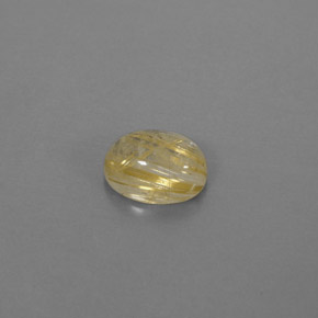 1,67 ctw natürlicher gelber Rutilquarz, Transparent, Transparent / Lichtdurchlässig