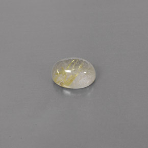 1,68 ctw natürlicher gelber Rutilquarz, Transparent, Transparent / Lichtdurchlässig