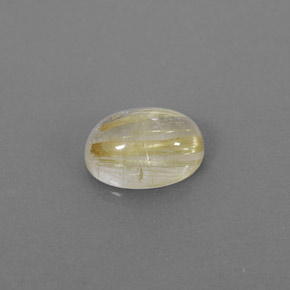 1,54 ctw natürlicher gelber Rutilquarz, Transparent, Transparent / Lichtdurchlässig
