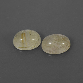  ct natürliche gelber Rutilquarz-Edelsteine, Transparent, Transparent / Lichtdurchlässig