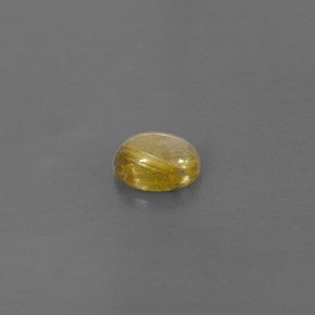 1,44 ctw natürlicher gelber Rutilquarz, Transparent, Transparent / Lichtdurchlässig