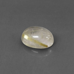 1,48 ctw natürlicher gelber Rutilquarz, Transparent, Transparent / Lichtdurchlässig