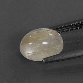 1,59 ctw natürlicher gelber Rutilquarz, Transparent, Transparent / Lichtdurchlässig