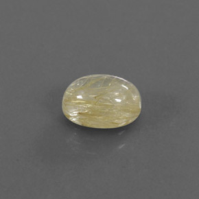 1,51 ctw natürlicher gelber Rutilquarz, Transparent, Transparent / Lichtdurchlässig