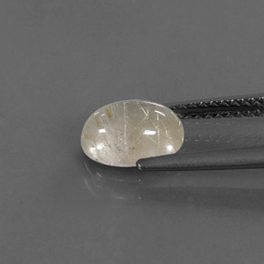 1,40 ctw natürlicher gelber Rutilquarz, Transparent, Transparent / Lichtdurchlässig