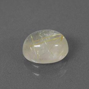 1,49 ctw natürlicher gelber Rutilquarz, Transparent, Transparent / Lichtdurchlässig