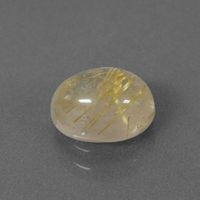 1,53 ctw natürlicher gelber Rutilquarz, Transparent, Transparent / Lichtdurchlässig