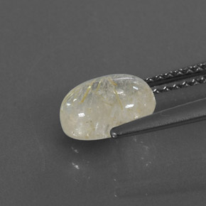1,61 ctw natürlicher gelber Rutilquarz, Transparent, Transparent / Lichtdurchlässig