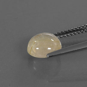 1,80 ctw natürlicher gelber Rutilquarz, Transparent, Transparent / Lichtdurchlässig