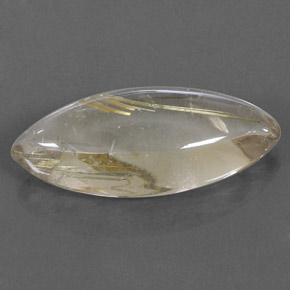 26,24 ctw natürlicher Gold Rutilquarz, Marquise, Transparent