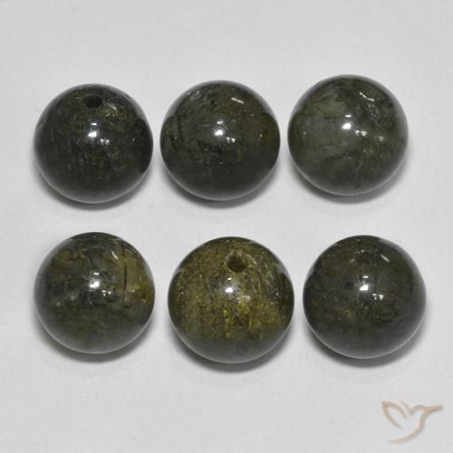 21.81 ct natürliche Braun Rutilquarz-Edelsteine, Kugel / Ball, Lichtdurchlässig