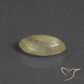 9,17 ctw natürlicher Warmes Gelb Rutilquarz, Marquise, Transparent