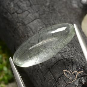 9,17 ctw natürlicher hellgrün Rutilquarz, Marquise, Transparent