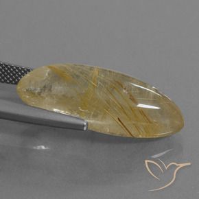 9,17 ctw natürlicher Sehr helles Goldbraun Rutilquarz, Marquise, Transparent