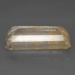 33,45 ctw natürlicher gelber Rutiltopas, Transparent, Transparent / Lichtdurchlässig