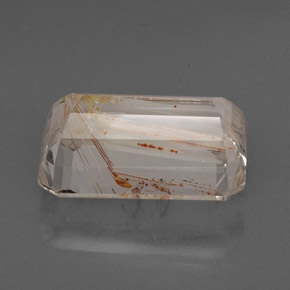 22,46 ctw natürlicher gelber Rutiltopas, Transparent, Transparent / Lichtdurchlässig