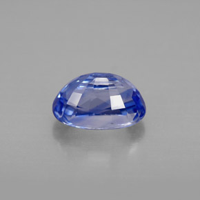 2,42 ctw natürlicher blauer Saphir, Oval Schliff, VVS-VS