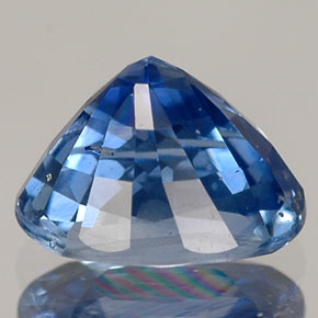 1,78 ctw natürlicher blauer Saphir, Oval Schliff, VS-SI