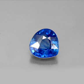 1,14 ctw natürlicher blauer Saphir, Birnenform, VS