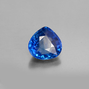 1,14 ctw natürlicher blauer Saphir, Birnenform, VS