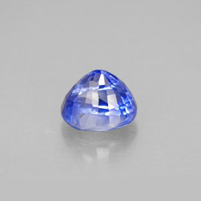 1,55 ctw natürlicher blauer Saphir, Oval Schliff, VS