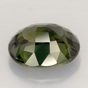 4,55 ctw natürlicher grüner Saphir, Oval Schliff, VS-SI