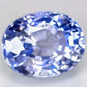 4,76 ctw natürlicher blauer Saphir, Oval Schliff, IF