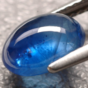 2,31 ctw natürlicher blauer Saphir, Transparent, Transparent / Lichtdurchlässig