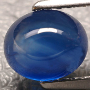 1,90 ctw natürlicher blauer Saphir, Transparent, Transparent / Lichtdurchlässig