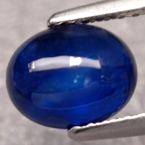 1,83 ctw natürlicher blauer Saphir, Transparent, Transparent / Lichtdurchlässig