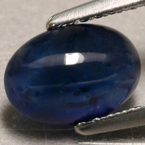 1,90 ctw natürlicher blauer Saphir, Transparent, Transparent / Lichtdurchlässig