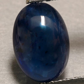 1,90 ctw natürlicher blauer Saphir, Transparent, Transparent / Lichtdurchlässig