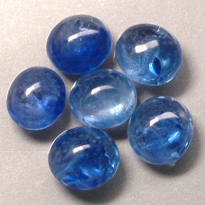  ct natürliche blauer Saphir-Edelsteine, Transparent, Transparent / Lichtdurchlässig