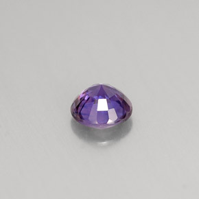 0,52 ctw natürlicher violetter Saphir, Rundschliff, VS-SI