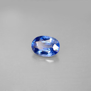 1,15 ctw natürlicher blauer Saphir, Oval Schliff, VS