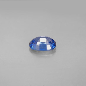 1,15 ctw natürlicher blauer Saphir, Oval Schliff, VS