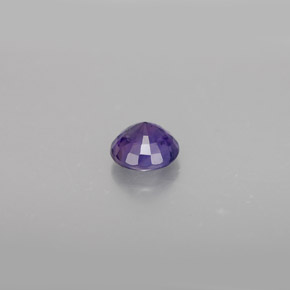 0,62 ctw natürlicher violetter Saphir, Rundschliff, VS