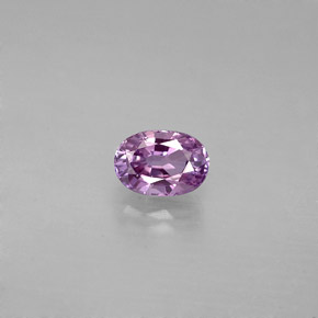 0,77 ctw natürlicher violetter Saphir, Oval Schliff, VVS-VS