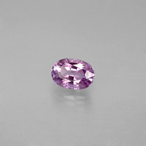0,77 ctw natürlicher violetter Saphir, Oval Schliff, VVS-VS