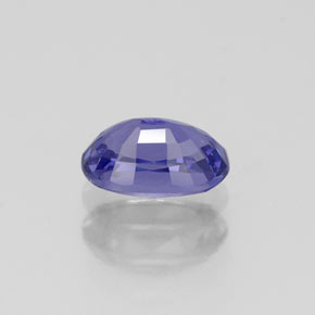 0,67 ctw natürlicher violetter Saphir, Oval Schliff, VS
