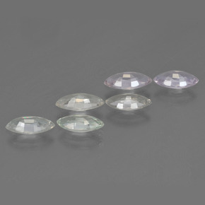 2,79 ct natürliche mehrfarbiger Saphir-Edelsteine, Marquise, VVS-VS